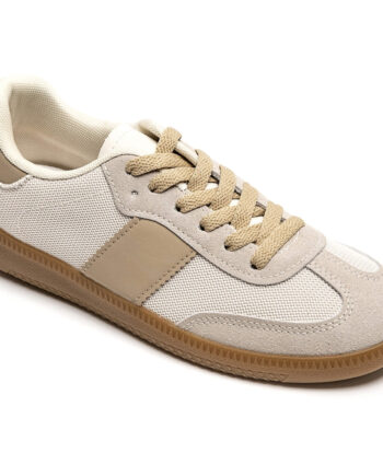 Beige Elie Dame Sneakers 8965 - Shoes Sneakers  - 5715406740294
