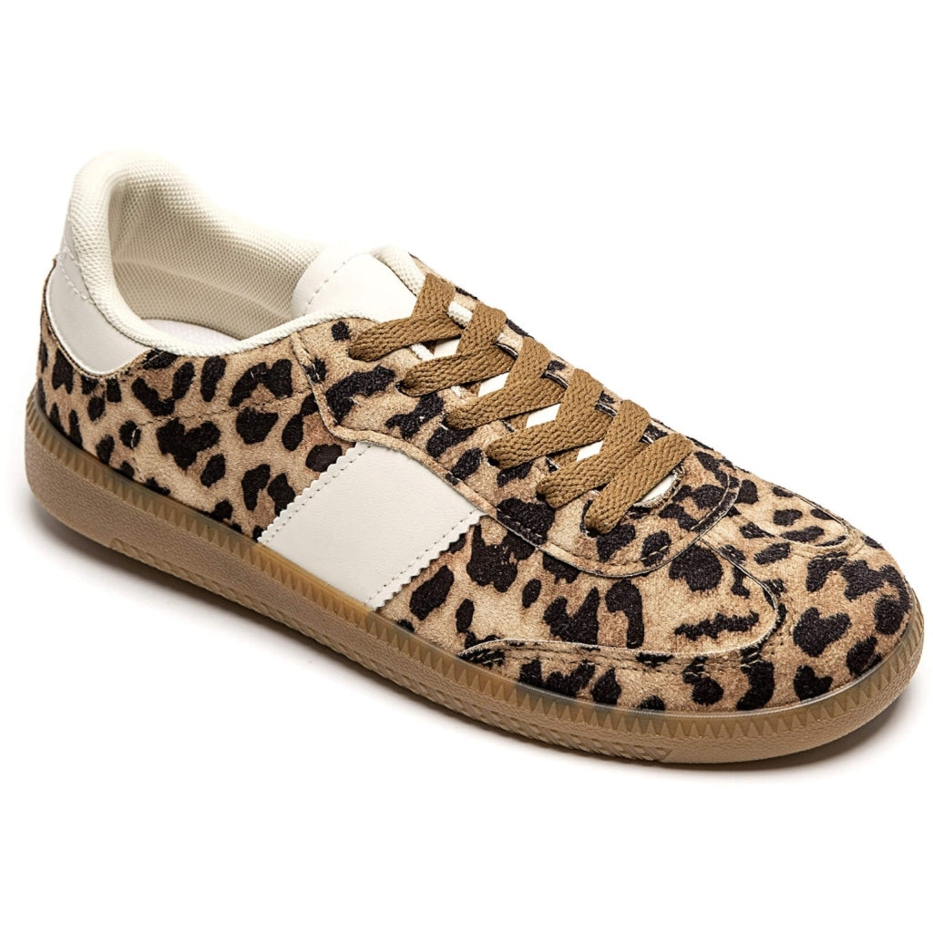 Leopard Elie Dame Sneakers 8965 - Shoes Sneakers - 5715406717364