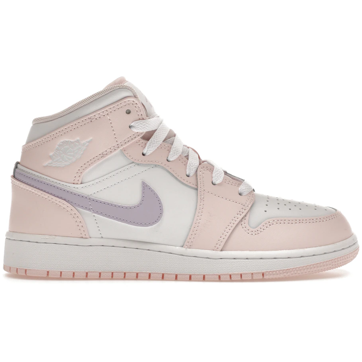 Pink Air Jordan Mid Wash - Air Sneakers