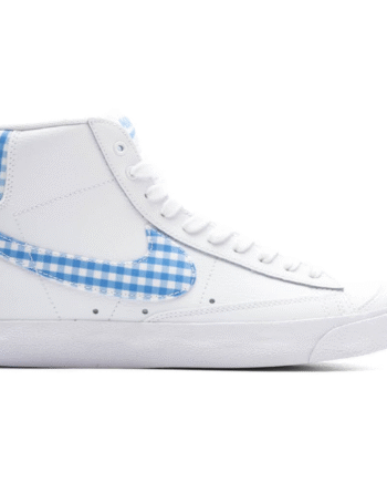 Nike Blazer Mid Blue Gingham - Nike Sneakers  - 196608089919