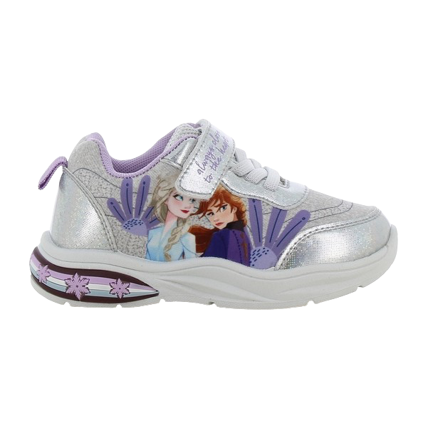 Sølv/Lilla Disney Pige Sneakers Blink Sølv Lilla - Disney Sneakers  - 5715066086473