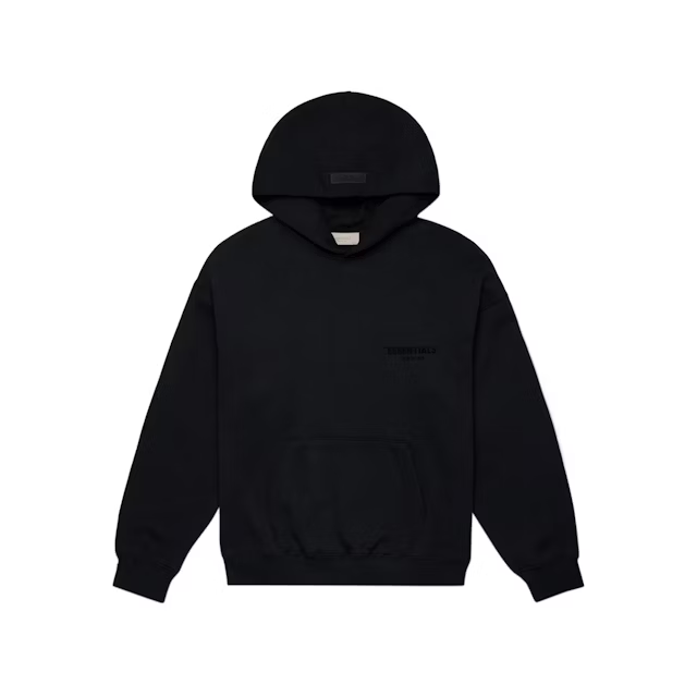 Fear God Essentials Pullover Chest Logo Hoodie Stretch Limo - Fear Sneakers
