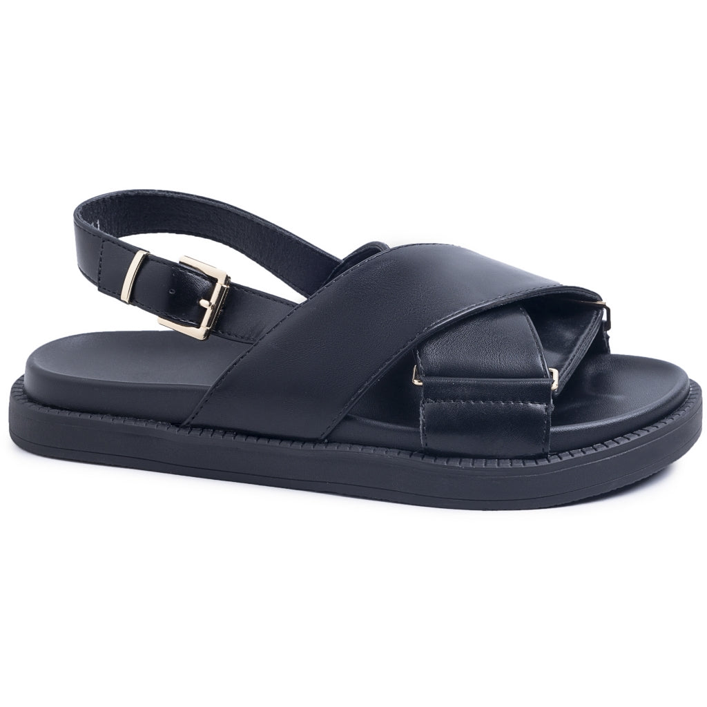 Sort Felicite Dame Sandal 68311 Black - Shoes Sandaler - 5715406729053