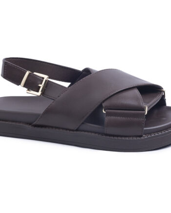 Brun Felicite Dame Sandal 68311 Brown - Shoes Sandaler  - 5715406728995
