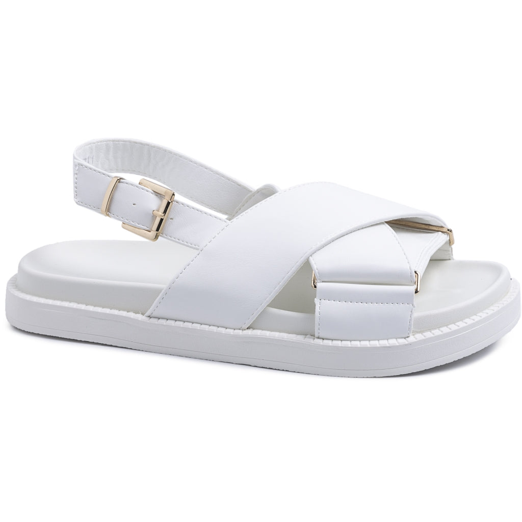 Hvid Felicite Dame Sandal 68311 White - Shoes Sandaler - 5715406776705