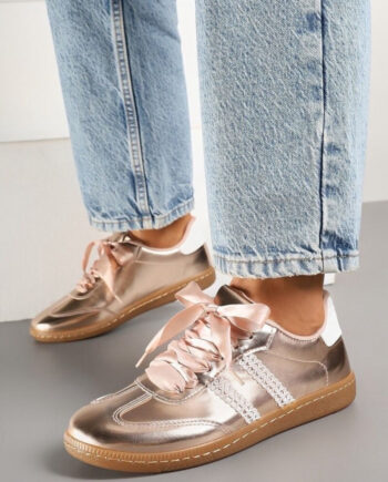 Gloria Dame Sneakers 110 Champagne - Shoes Sneakers  - 5715406761541