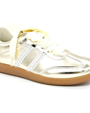 Gloria Dame Sneakers 110 Gold - Shoes Sneakers  - 5715406761428