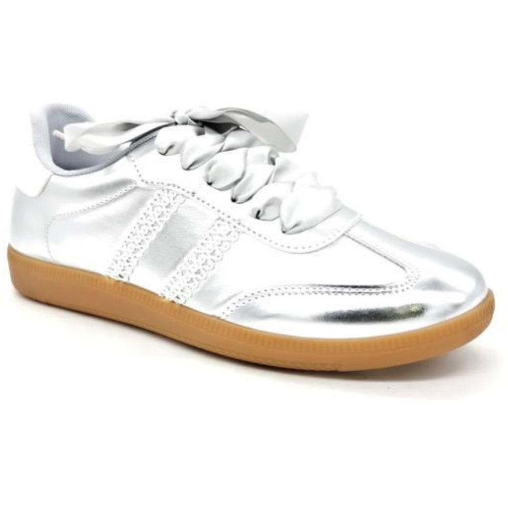 Gloria Dame Sneakers 110 Silver - Shoes Sneakers - 5715406761350