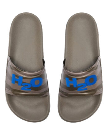 Sort H2o Sandal Re Print Dusty Oak Cobalt Blue - H2o Sandaler  - 5711891370596