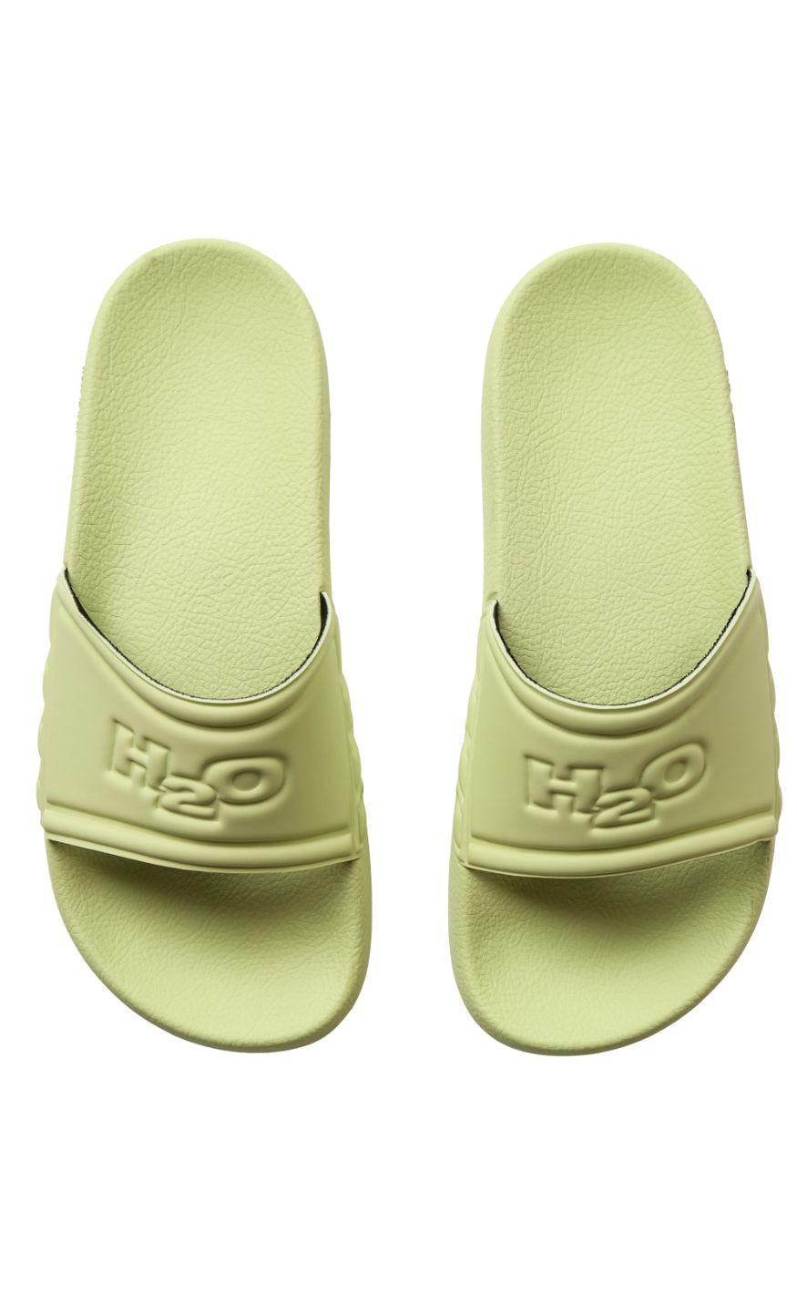 Sort H2o Sandal Re Trek Lime - H2o Sandaler  - 5711891360566