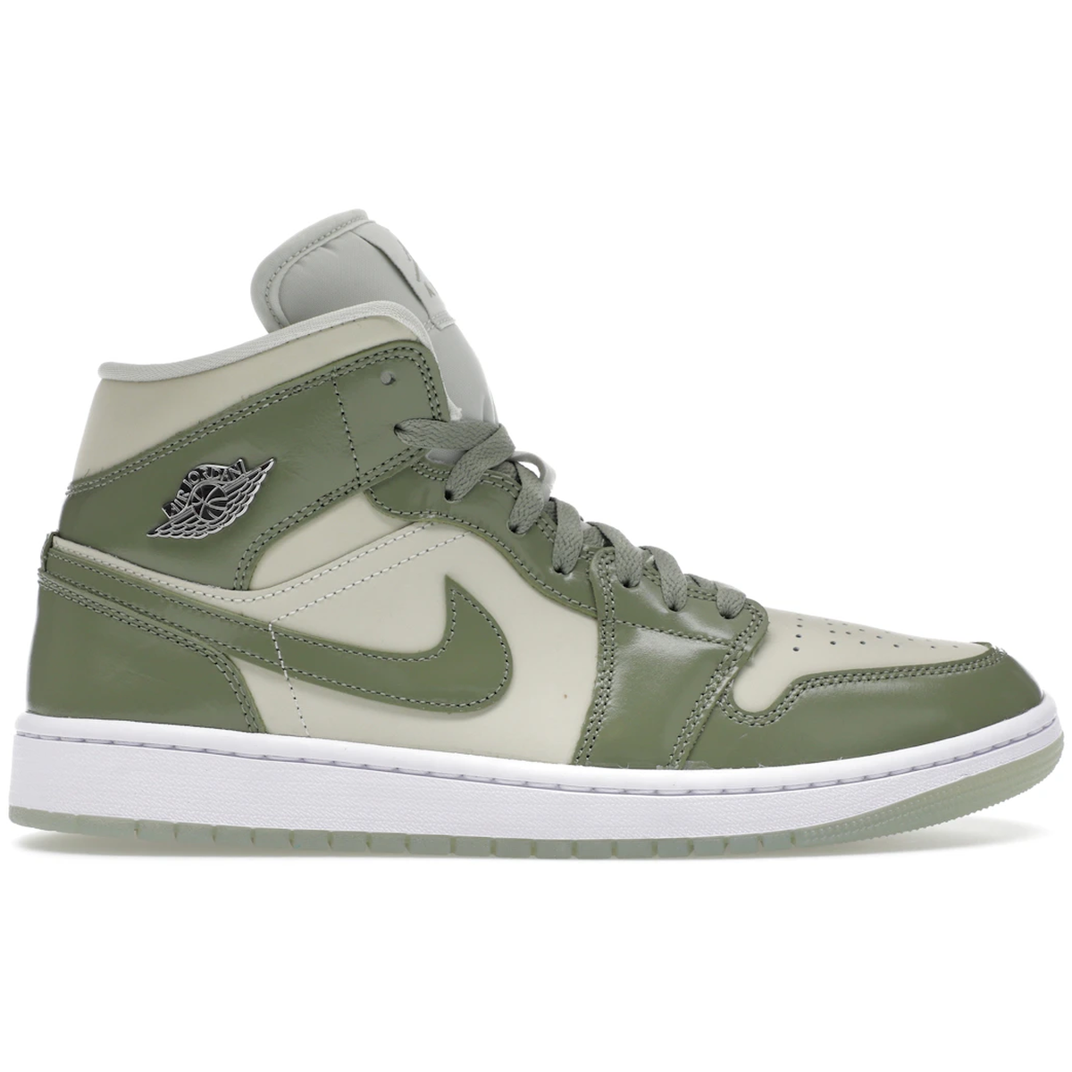 Grøn Air Jordan Mid Sea Glass Oil Green - Air Sneakers  - 197602848816