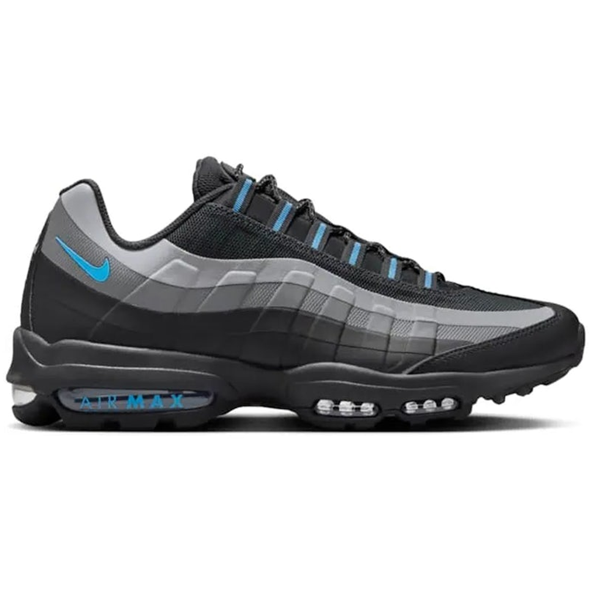 Sort Nike Air Max Ultra Black University Blue - Nike Sneakers