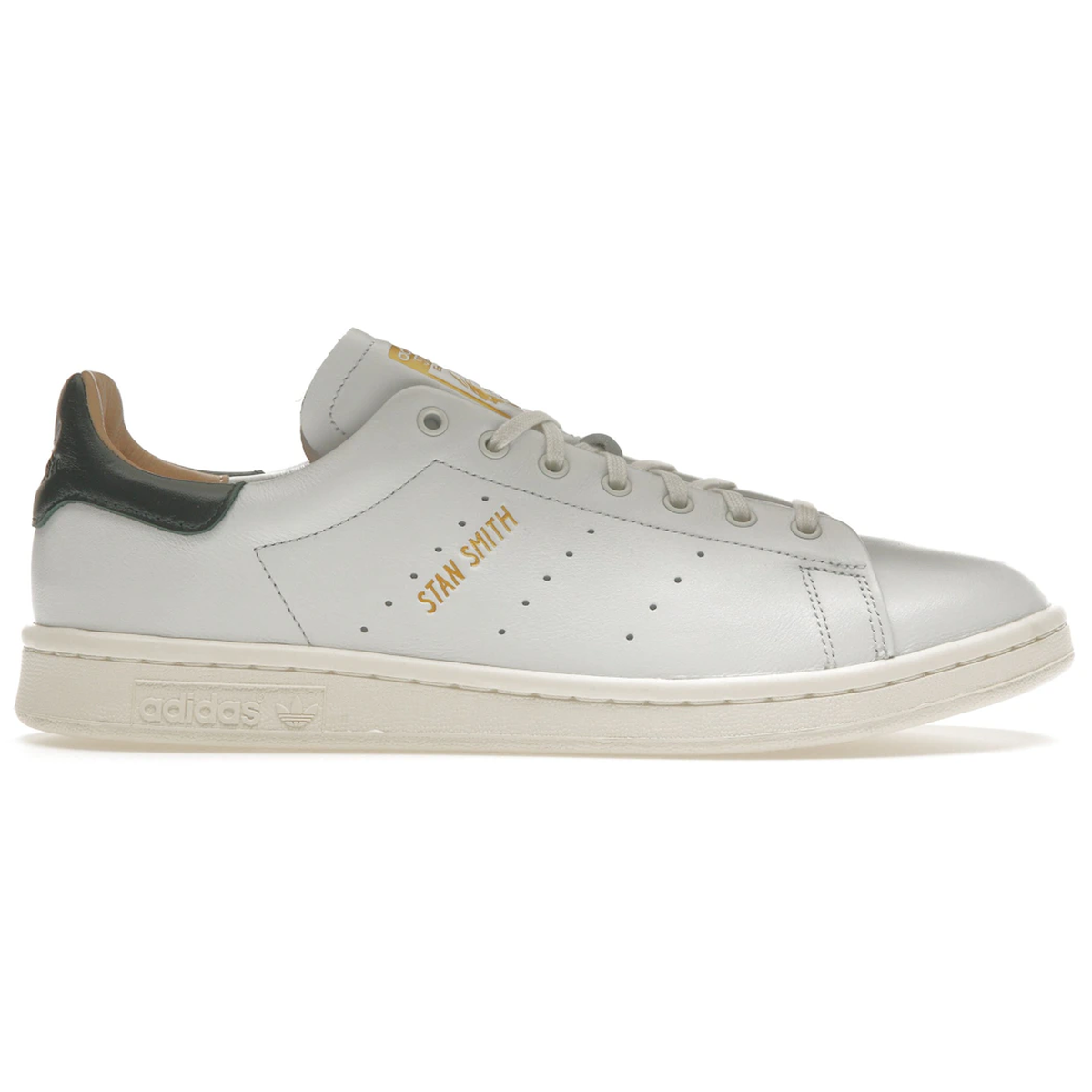 Hvid Adidas Stan Smith Lux White Green - Adidas Sneakers