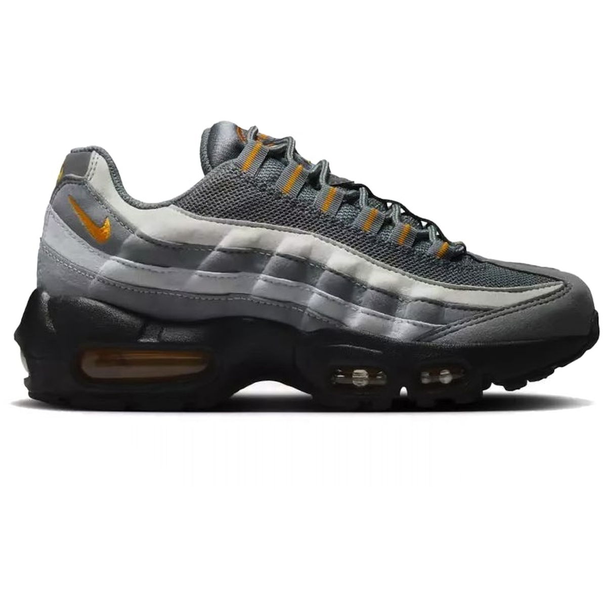 Sort Nike Air Max Grey Orange Black - Nike Sneakers