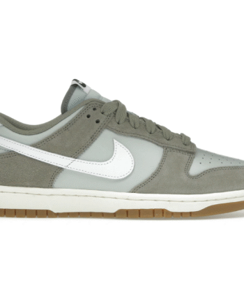Hvid Nike Dunk Low Retro Light Silver Light Army Sail White - Nike Sneakers  - 198481724628