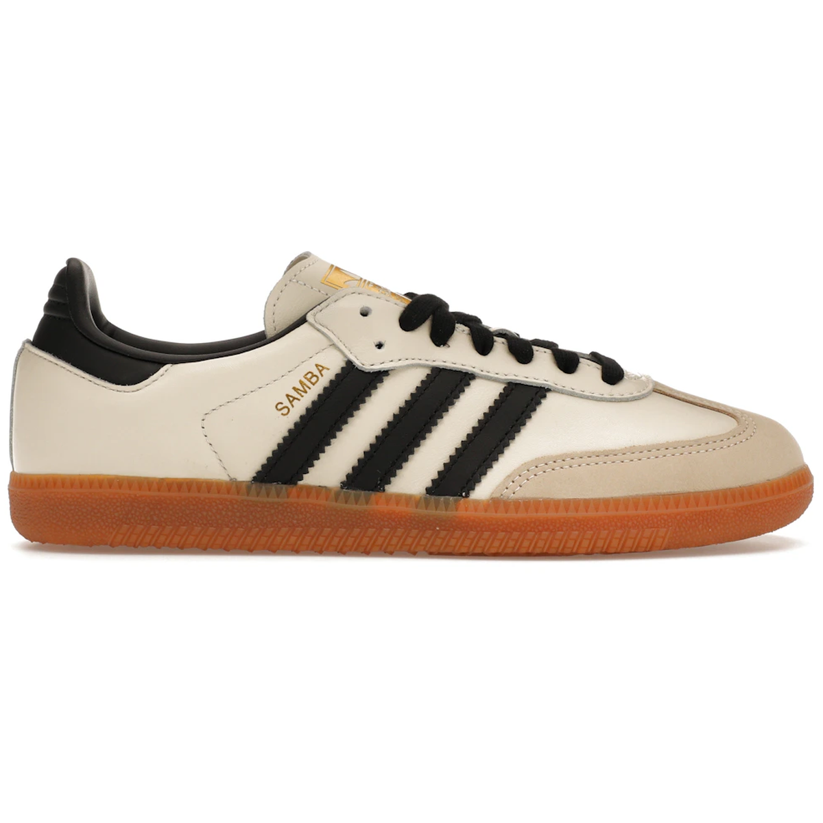 Hvid Adidas Samba Cream White Sand Strata - Adidas Sneakers - 4066765863348