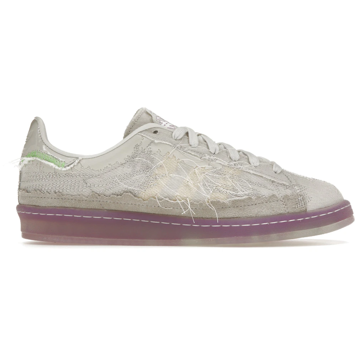Hvid Adidas Campus 80s Youth Paris Crystal White - Adidas Sneakers