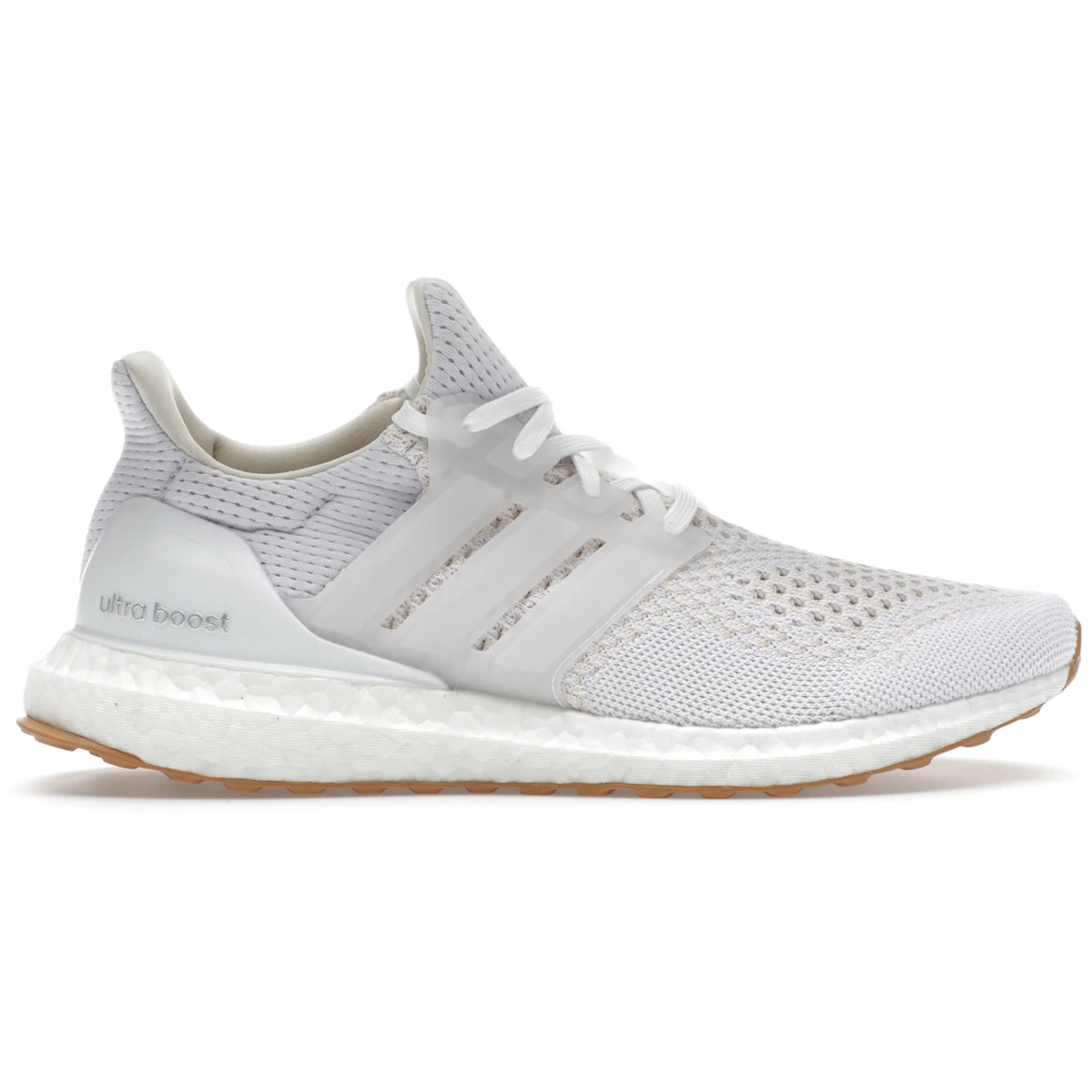 Hvid Adidas Ultra Boost Cloud White Silver Metallic - Adidas Sneakers