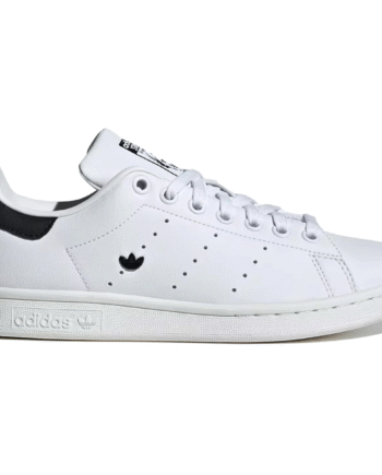 Sort Adidas Stan Smith White Black Mini Trefoil - Adidas Sneakers