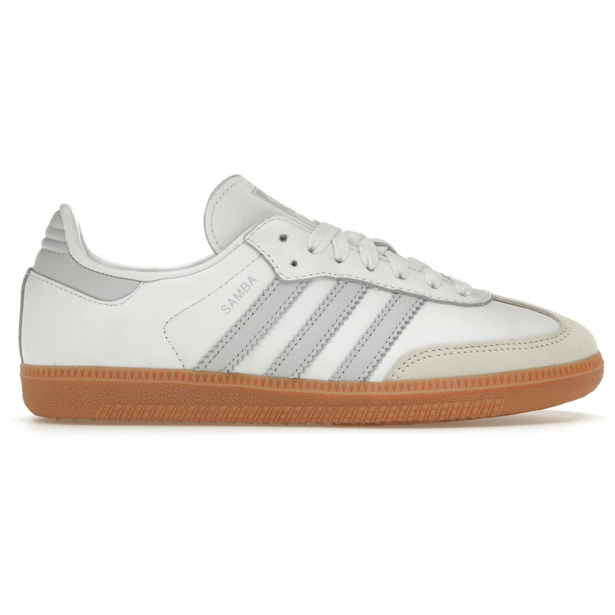 Hvid Adidas Samba White Halo Blue - Adidas Sneakers - 4067886728424