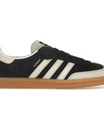Sort Adidas Samba Black Wonder White - Adidas Sneakers  - 4066765874795