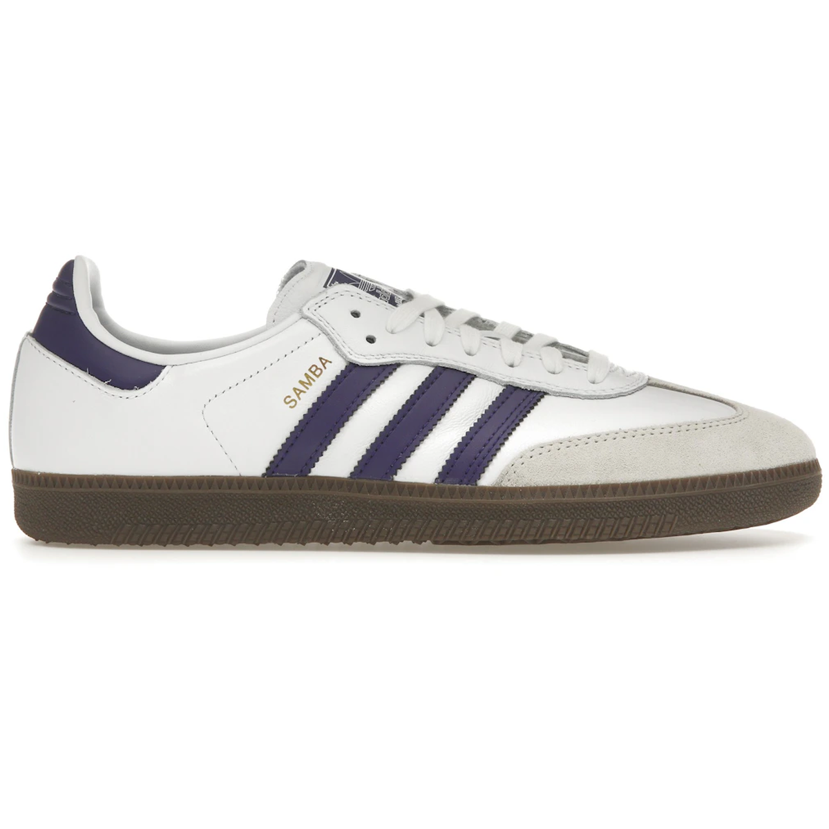 Hvid Adidas Samba Adv Cloud White Collegiate Purple - Adidas Sneakers