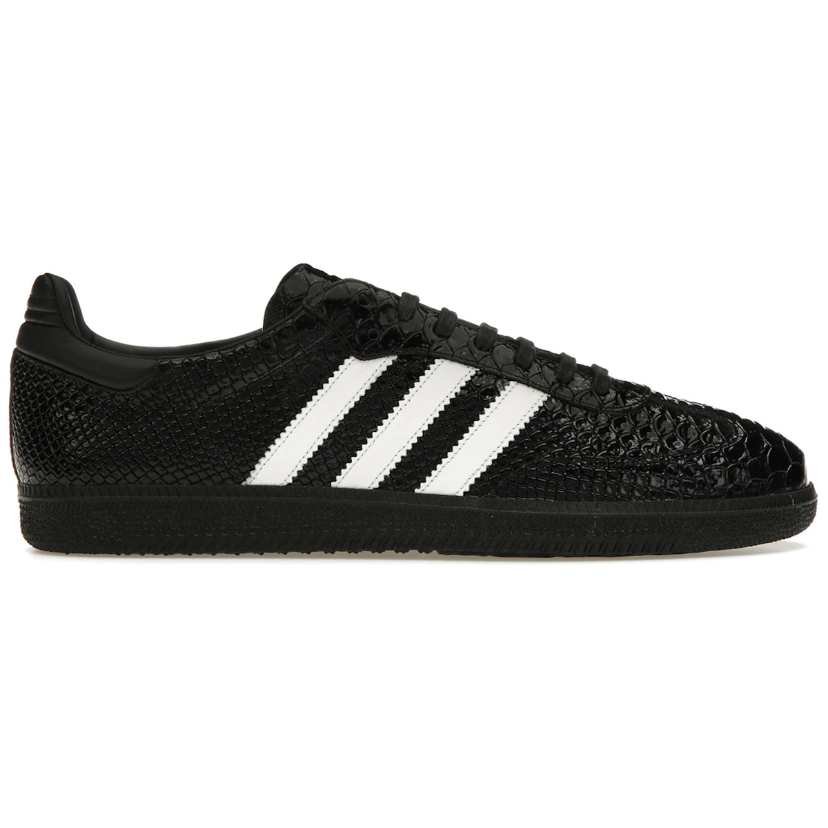 Sort Adidas Samba Made Italy Black Croc - Adidas Sneakers