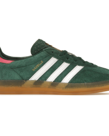 Pink Adidas Gazelle Indoor Collegiate Green Lucid - Adidas Sneakers  - 4066761889960