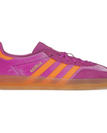 Lilla Adidas Gazelle Indoor Purple Burst Velvet - Adidas Sneakers