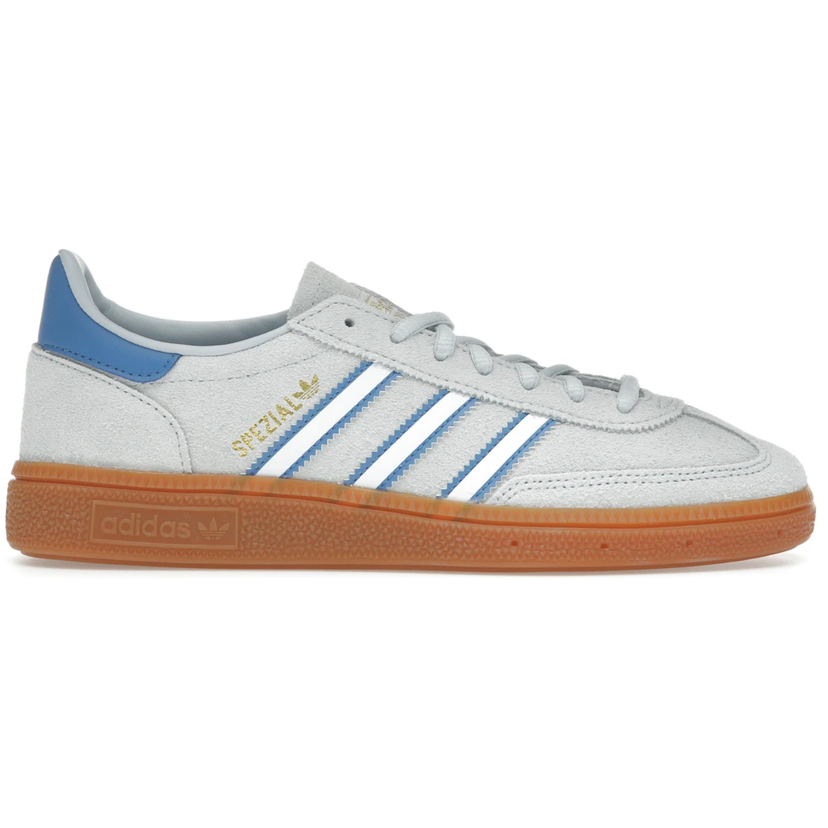 Hvid Adidas Handball Spezial Halo Blue Cloud White Focus Blue - Adidas Sneakers  - 4067904992394
