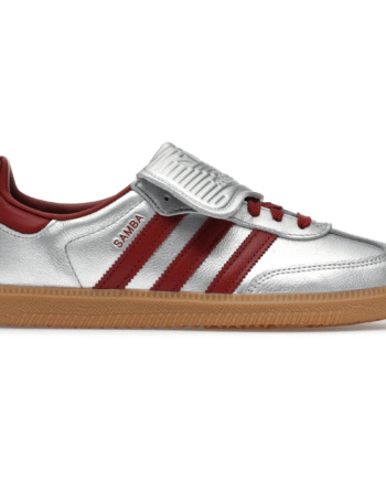 Adidas Samba Silver Metallic Ruby Gum - Adidas Sneakers