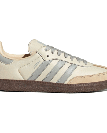 Hvid Adidas Samba Cream White Wonder Silver - Adidas Sneakers