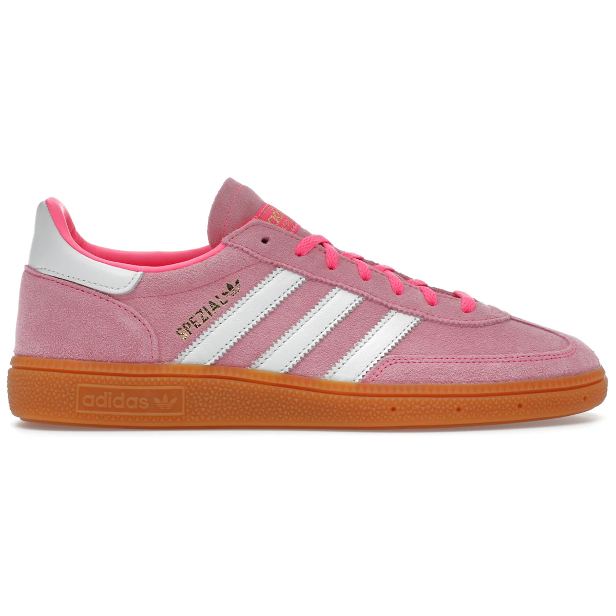 Hvid Adidas Handball Spezial Lucid Pink White - Adidas Sneakers  - 4067892223135