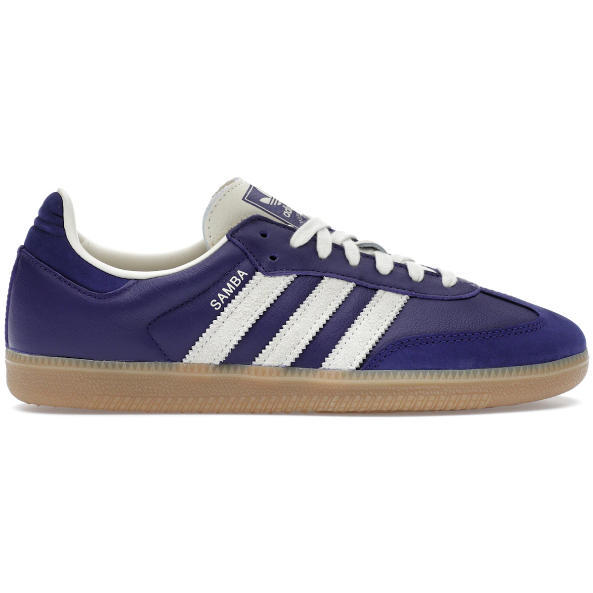 Lilla Adidas Samba Collegiate Purple Cream - Adidas Sneakers