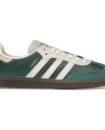 Hvid Adidas Samba Collegiate Green Cream White - Adidas Sneakers  - 4067888335262