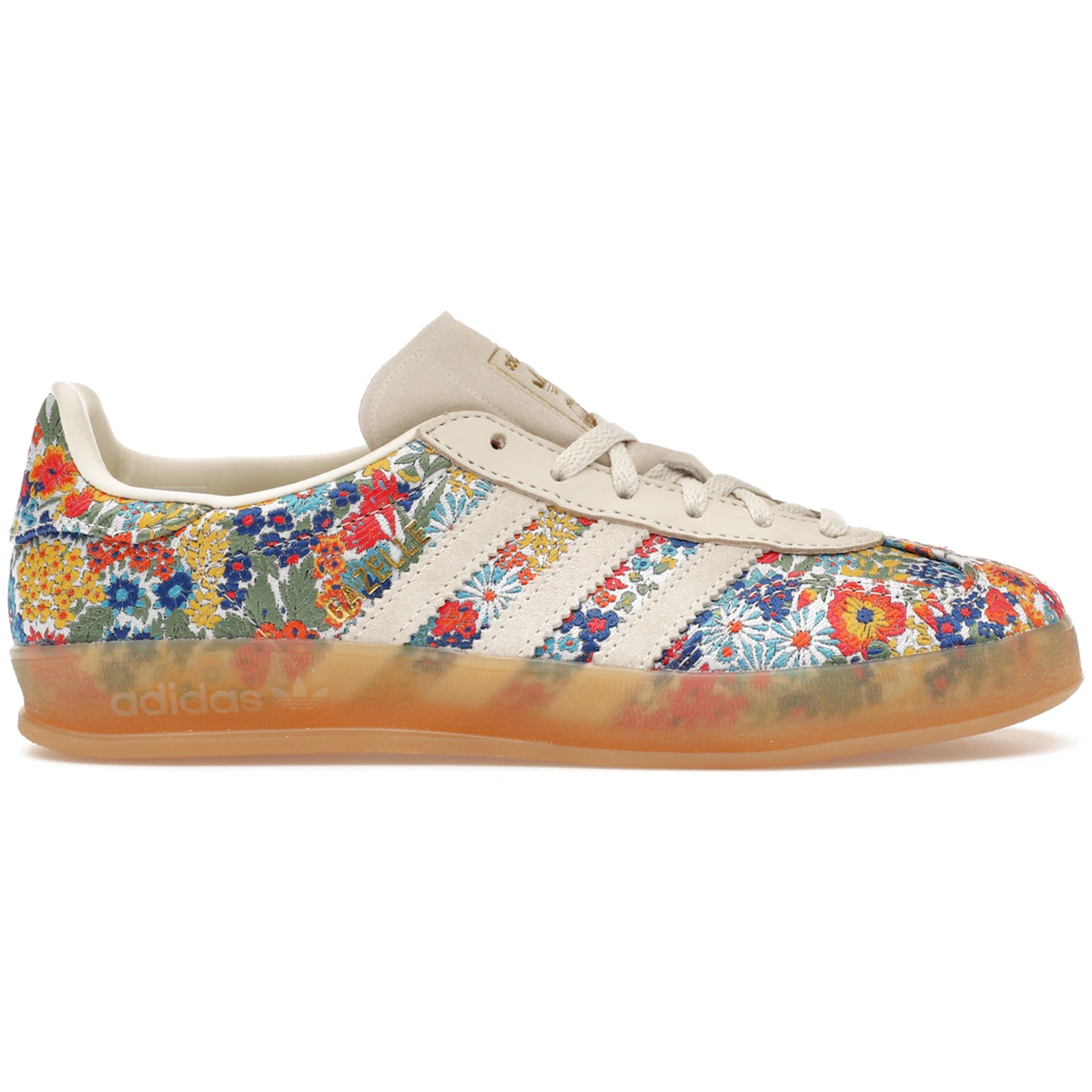 Adidas Gazelle Indoor Liberty London Floral Embroidery - Adidas Sneakers  - 4067892059772