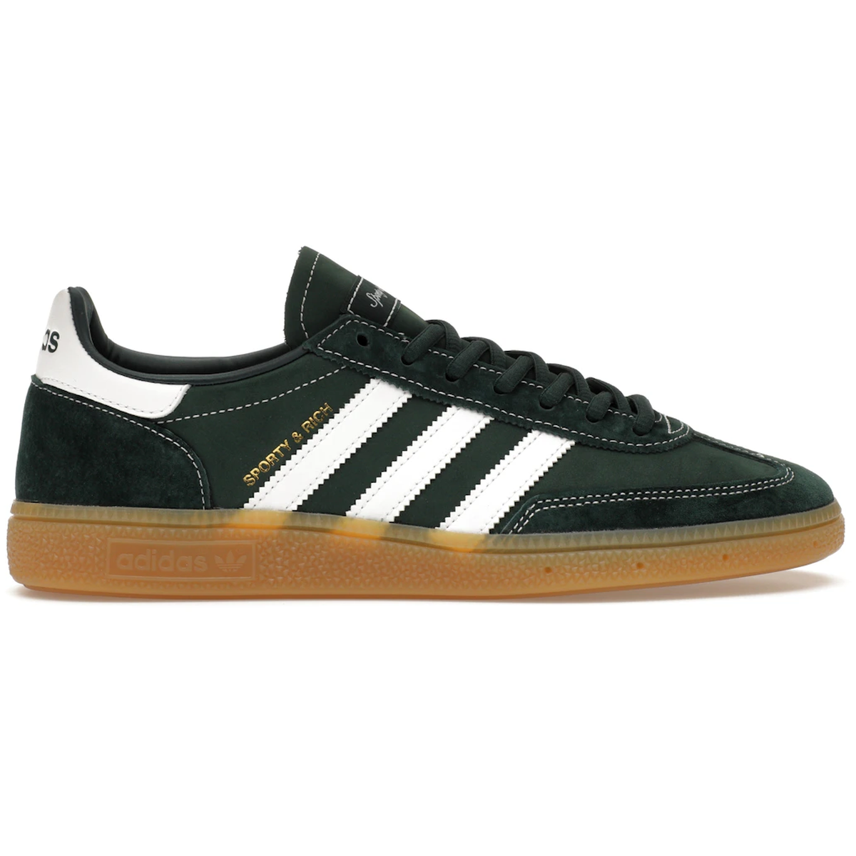 Grøn Adidas Handball Spezial Sporty And Rich Dark Green - Adidas Sneakers  - 4067904155409