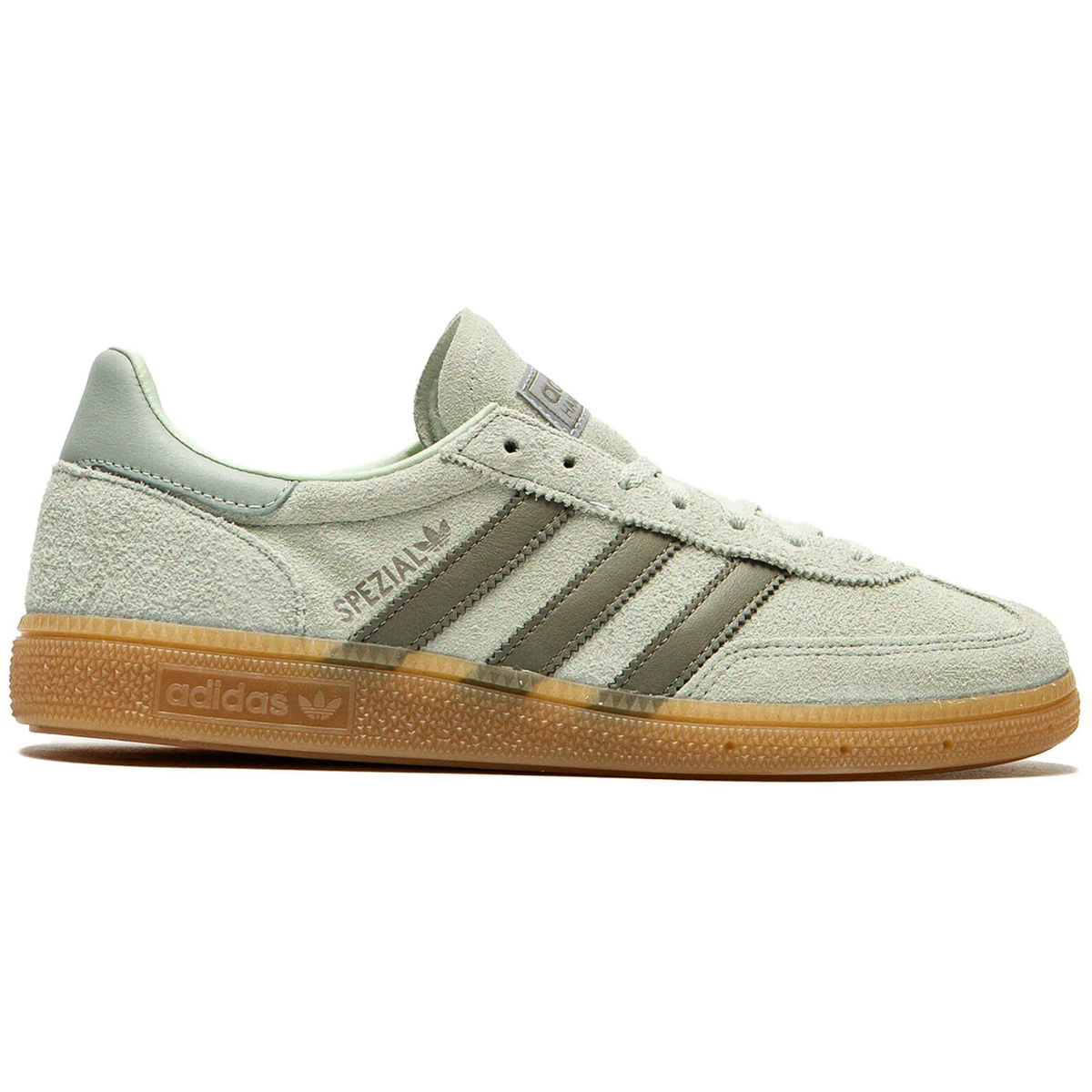 Grøn Adidas Handball Spezial Linen Green Silver - Adidas Sneakers