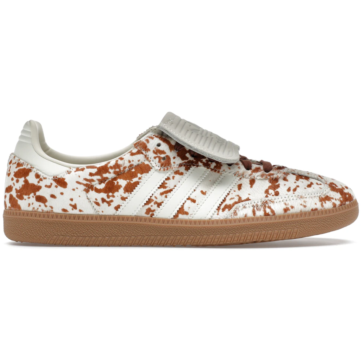 Hvid Adidas Samba Cow Print Brown White - Adidas Sneakers