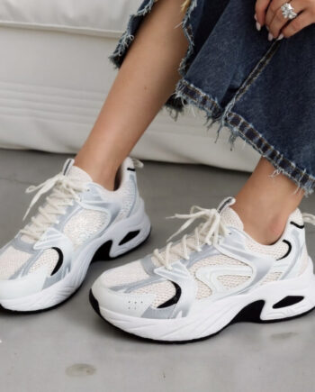 Hvid Liana Dame Sneakers White - Shoes Sneakers  - 5715406869711