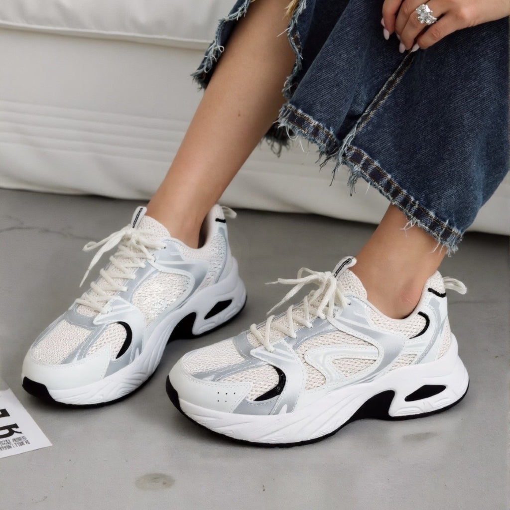 Hvid Liana Dame Sneakers White - Shoes Sneakers - 5715406869711