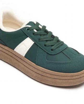 Grøn Loa Dame Sneakers 7590 Green - Shoes Sneakers  - 5715406537962