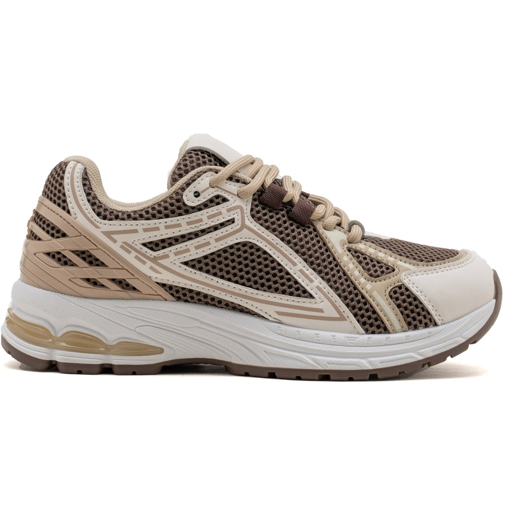 Lucette Dame Sneakers 1221 Kaki - Shoes Sneakers - 5715406836300