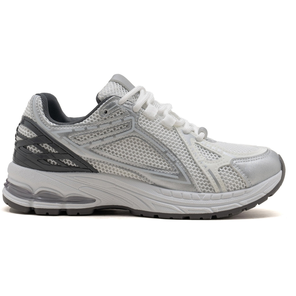 Hvid Lucette Dame Sneakers 1221 White - Shoes Sneakers - 5715406836317