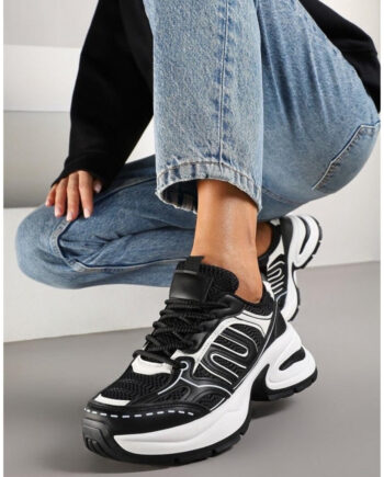 Sort Lucia Dame Sneakers 105 Black - Shoes Sneakers  - 5715406776934