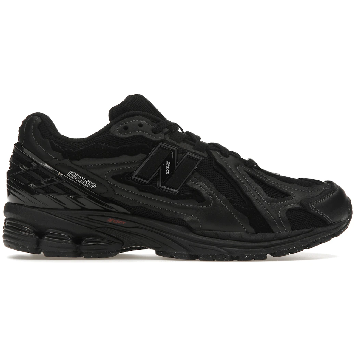 Sort New Balance 1906d Protection Pack Black Leather - New Sneakers  - 2125632402355