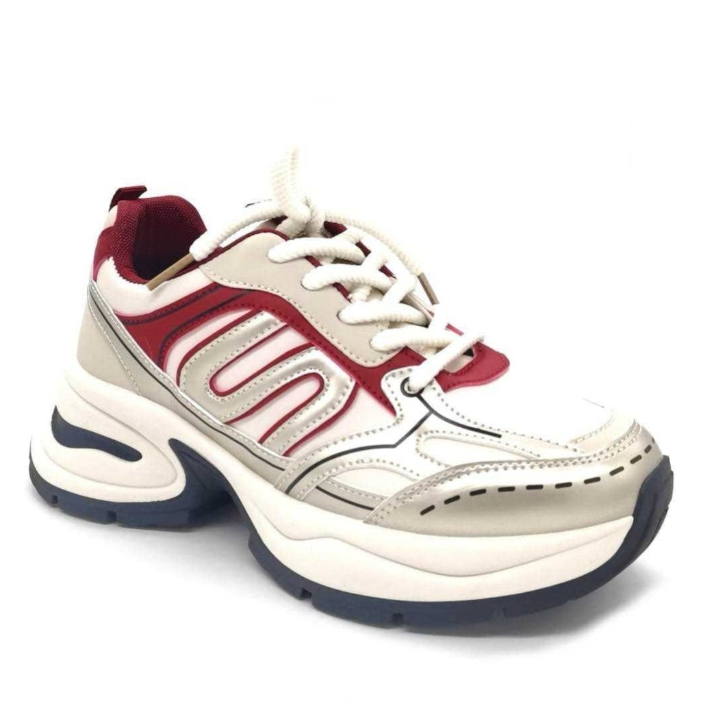 Martina Dame Sneakers 103 Gold - Shoes Sneakers - 5715406761732