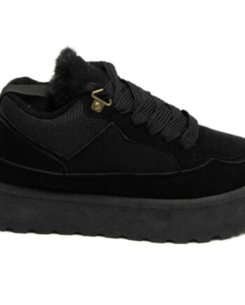 Sort Debbie Dame Sko 8938 Black - Shoes Sneakers  - 5715406627342
