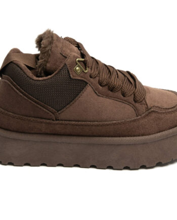 Debbie Dame Sko 8938 Coffee - Shoes Sneakers  - 5715406627236