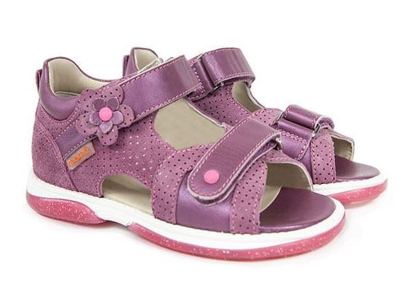 Pink Memo Kristina Sandal Dark Sandal Med Ekstra Støtte - Memo Sandaler